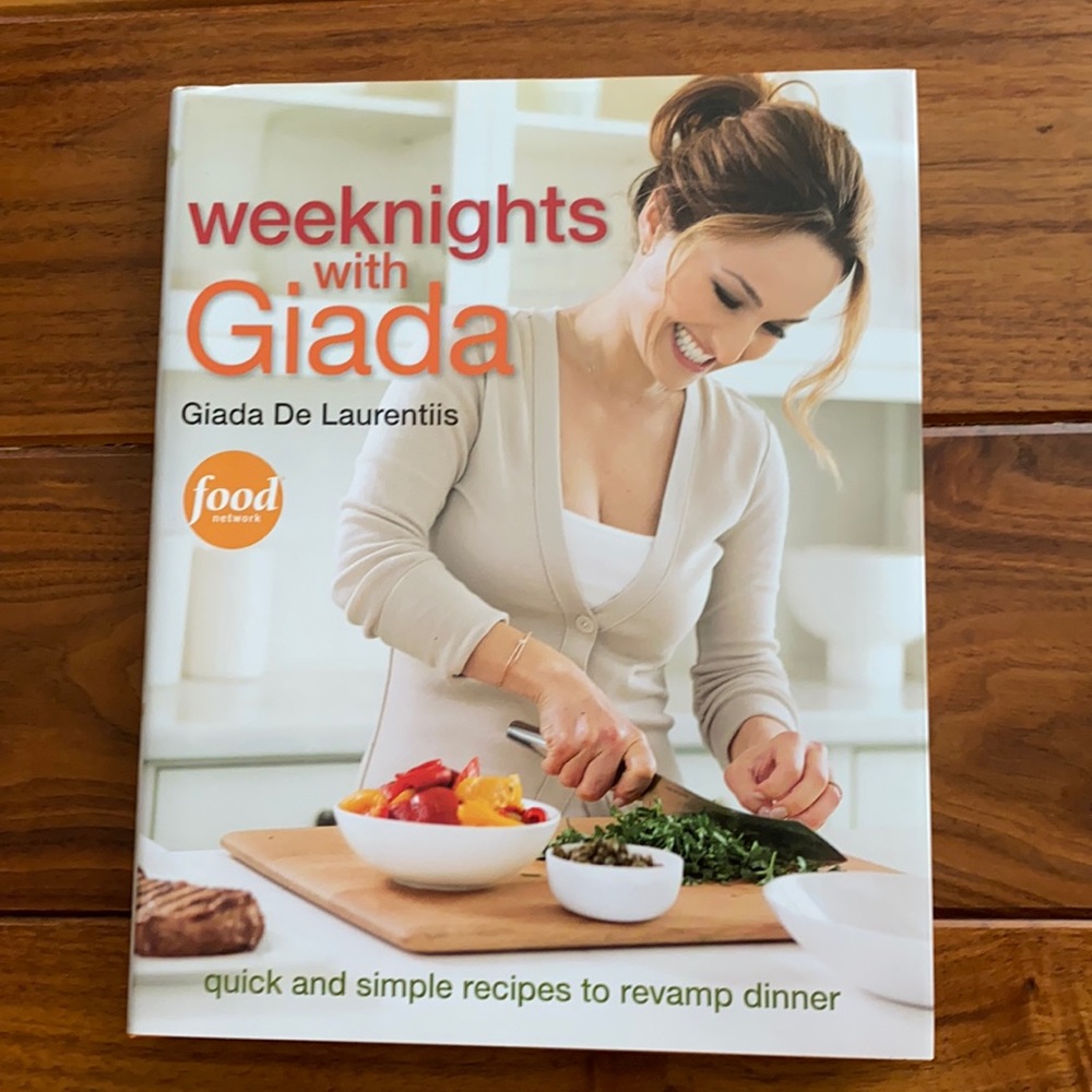 Cookbook: Weeknights with Giada (signed copy) EUC